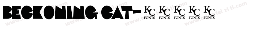 Beckoning Cat字体转换
